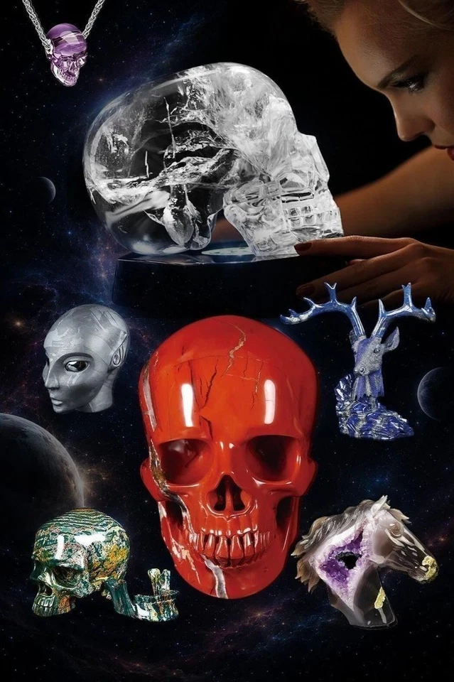 Skullis Live Crystal Skull Sale