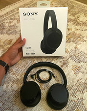 Sony WH-CH720N Bluetooth ANC Over-Ear Headphones Multipoint Mic Black