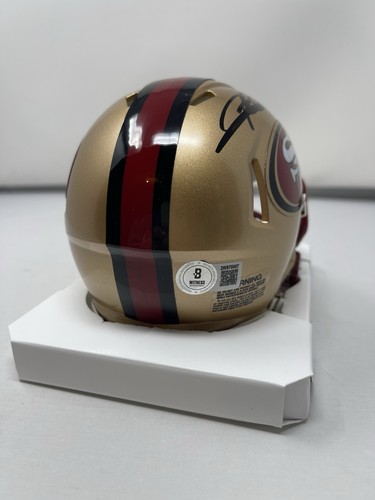 Rod Woodson Signed 49ERS Speed Alternate Mini Helmet Beckett COA L1 - Picture 5 of 6
