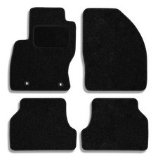 4-teiliges Velours Fußmatten Set für Ford Focus 2 2004 - 2012