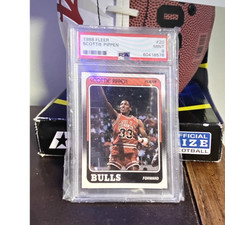 1988 Scottie Pippen 20 Rookie PSA9 Chicago Bu...