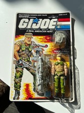 Vintage 1989 Hasbro  GI Joe - Rock & Roll v2 Original Action Figure NEW  MOC