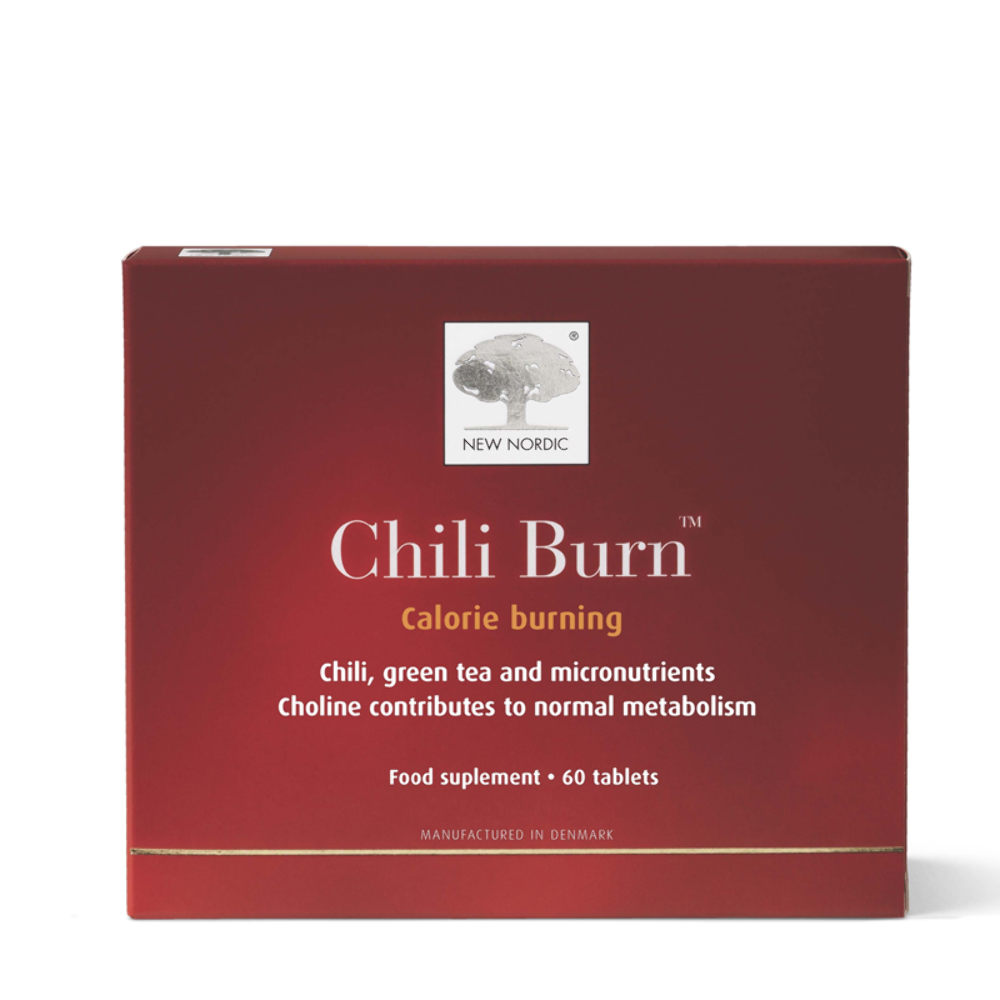 New Nordic Chili Burn 60 Tablets Metabolism & Weight Support