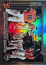 2025 Topps Base Set Series 2#514 San Francisco Giants Purple Rainbow Foil