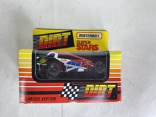 NEW Matchbox Dirt Super Stars Jeff Trombley 21 Limited Edition 1993 DAMAGED Box