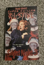 R.L Stine Fear Street Super Chiller Silent Night 3 book series ya Horror 1st Ed