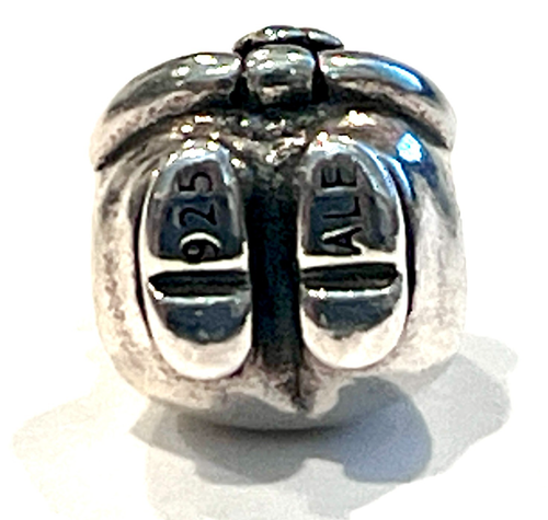 PANDORA 790416 Gnome 4-Leaf Clover Sterling Silver Bead Stamped ALE 925 RETIRED  - Picture 6 of 8