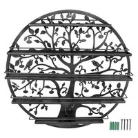 5 Layers Nail Polish Rack Cosmetic Display Stand Iron Nail Polish Organizer Set