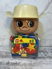 Open Box Sealed Figurines 1998 LEGO DUPLO Set 2434 Sheriff Jake Cowboy 33 Piece