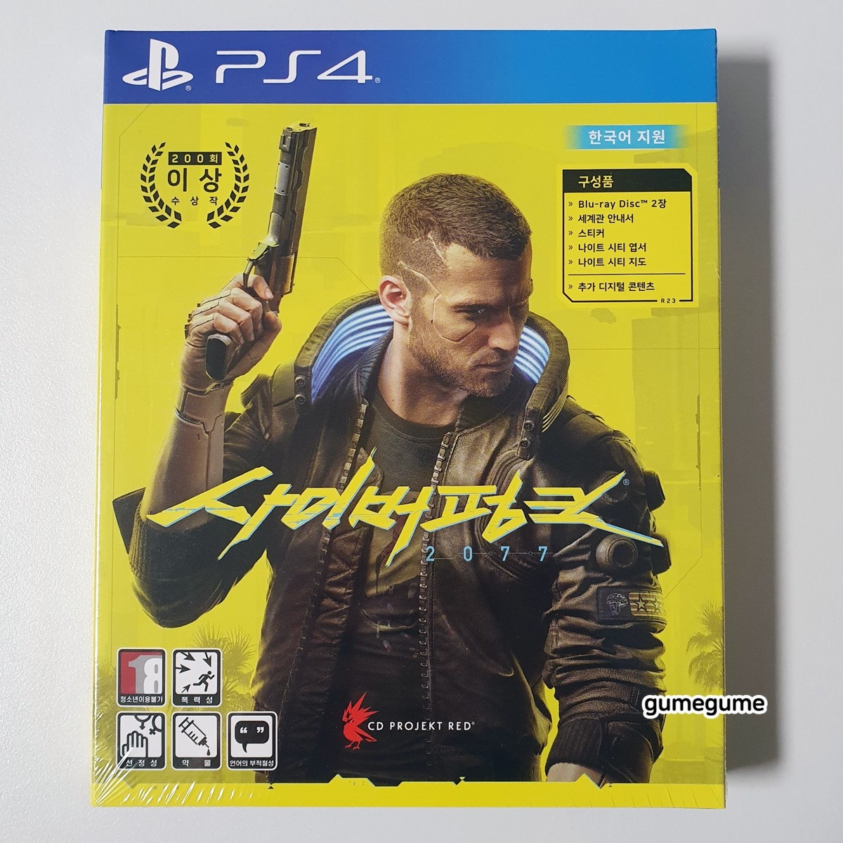 PS4 Cyberpunk 2077 Standard Edition Korean Version English German