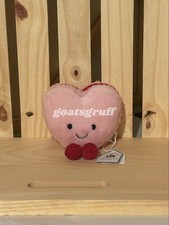 Jellycat Colette Heart Macaron- - AUTHENTIC BRAND NEW WITH TAGS