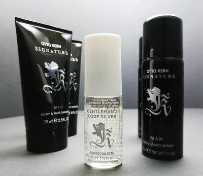 Otto Kern - Gentleman´s Code Silver [3x 10ml + Body & Hair Shampoo + Deo Spray]