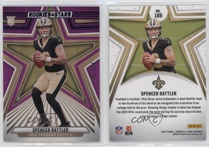 2024 Panini Rookies & Stars Rookies Purple /299 Spencer Rattler #189 RC