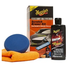 Meguiar's G190200 Quik Scratch Eraser/Remover Premium Kit for Car/Auto Detailing