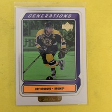 1999–2000 upper deck Retro Generations, Ray Bourque #G4 Boston Bruins