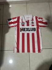 Vintage Chivas Guadalajara Home Jersey – ABA Sport – MEXLUB Sponsor – 1996/97 L