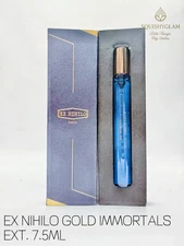 EX NIHILO Gold Immortals Eau de Parfum 7.5ml Spray | Made in France | NEW IN BOX
