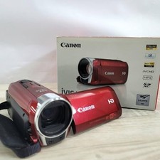 Canon iVIS HF R32 Red Digital Video Camera Camcorder VIXIA HF R32 w/Box
