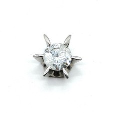 Jewelry Pendant Head Natural Diamond 1.06ct Platinum 3298085