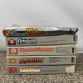 Atari 2600 Parker Brothers Game Lot CIB Lot Of 5