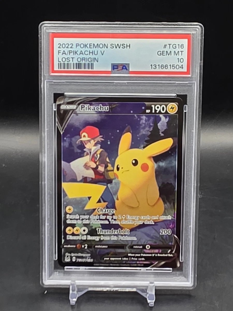 プレシャスピカチュウ 2022 Pokémon Pikachu PSA 10 2022 POKEMON SWORD & SHIELD LOST ORIGIN #TG05 FULL ART/PIKACHU PSA