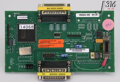 3個セット 14068 TENCOR PCB, ENCODER BREAK-OUT BOARD, LAM 712-214892-000