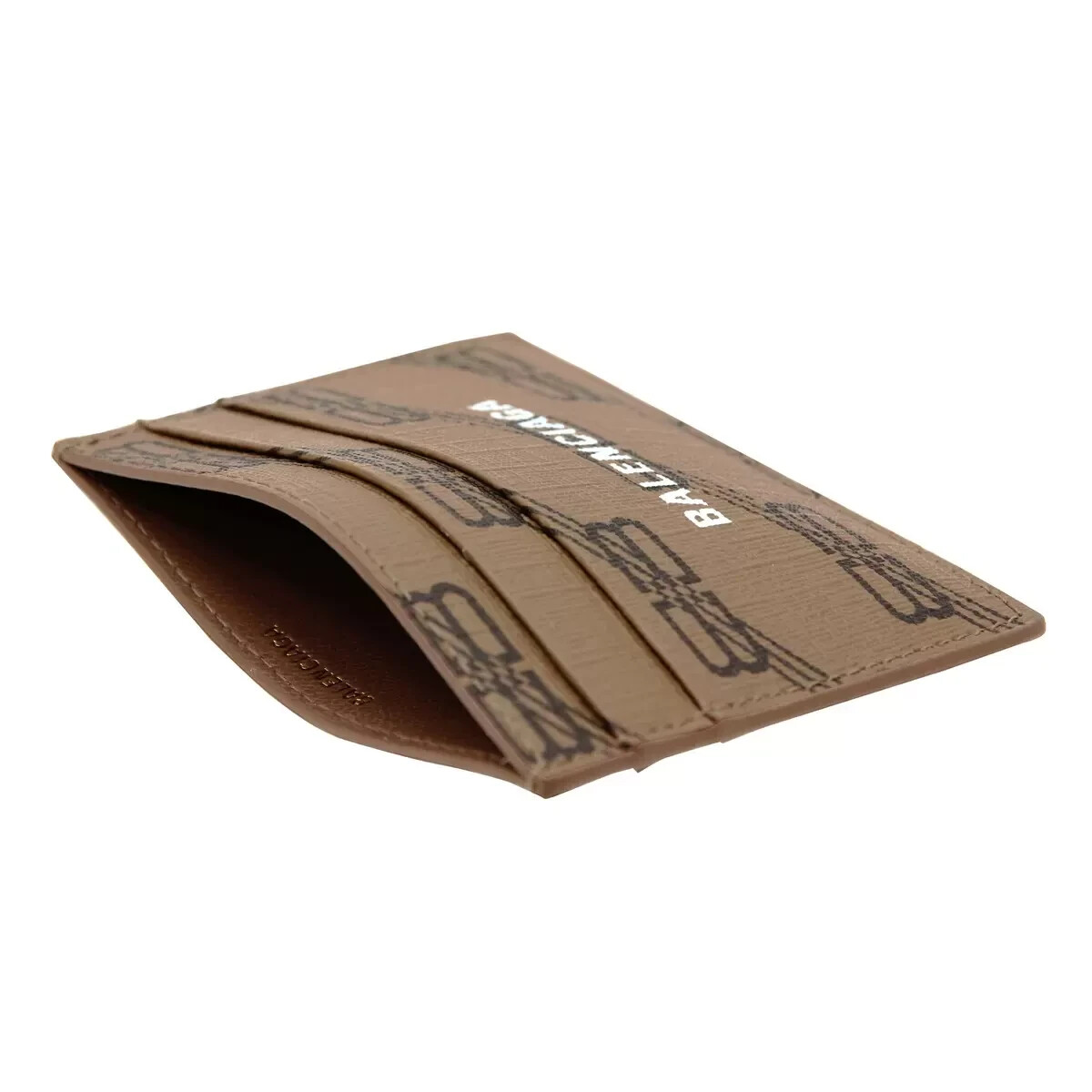 カードケース・名刺入れ [BALENCIAGA] Monogrammed Coated Canvas Card Holder BALENCIAGA SIGNATURE CARD HOLDER BB MONOGRAM COATED CANVAS