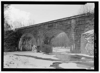 Double Arch Bridge,Chester,Hampden County,MA,Massachusetts,Historic Survey,4