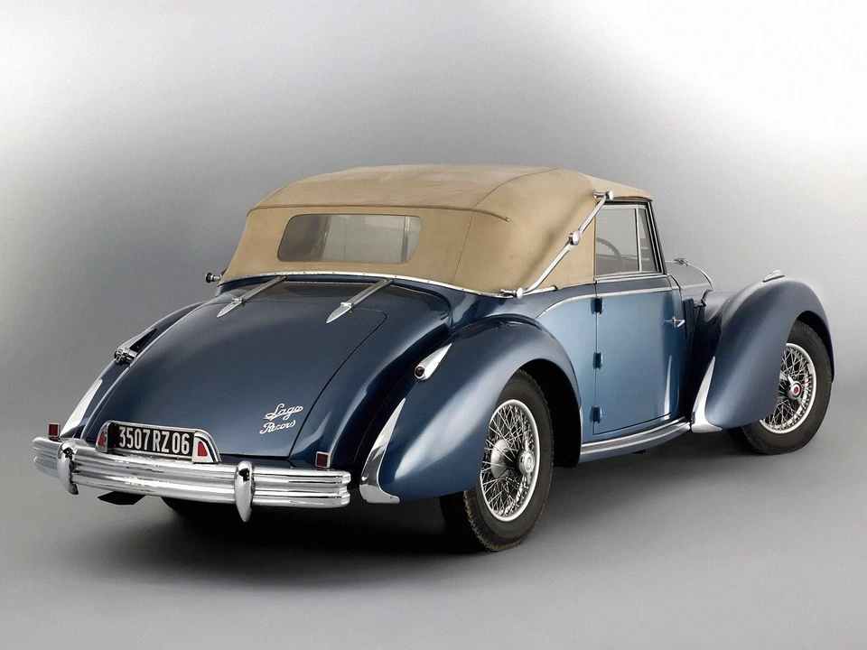 PRE-ORDER! Esval 1948-1950 Talbot Lago T26 Record Convertible Closed Top 1:43 - Image 2 of 4