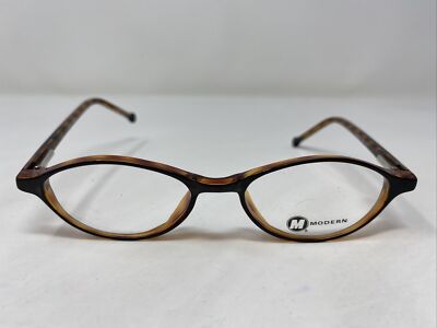 Modern BABE BROWN 46-19-135 Plastic Demi Brown Full Rim Eyeglasses Frame MH92