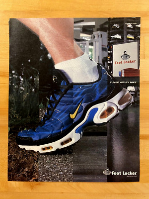 2000 Vintage Print Ad NIKE Tuned Air By Nike 10''x12''