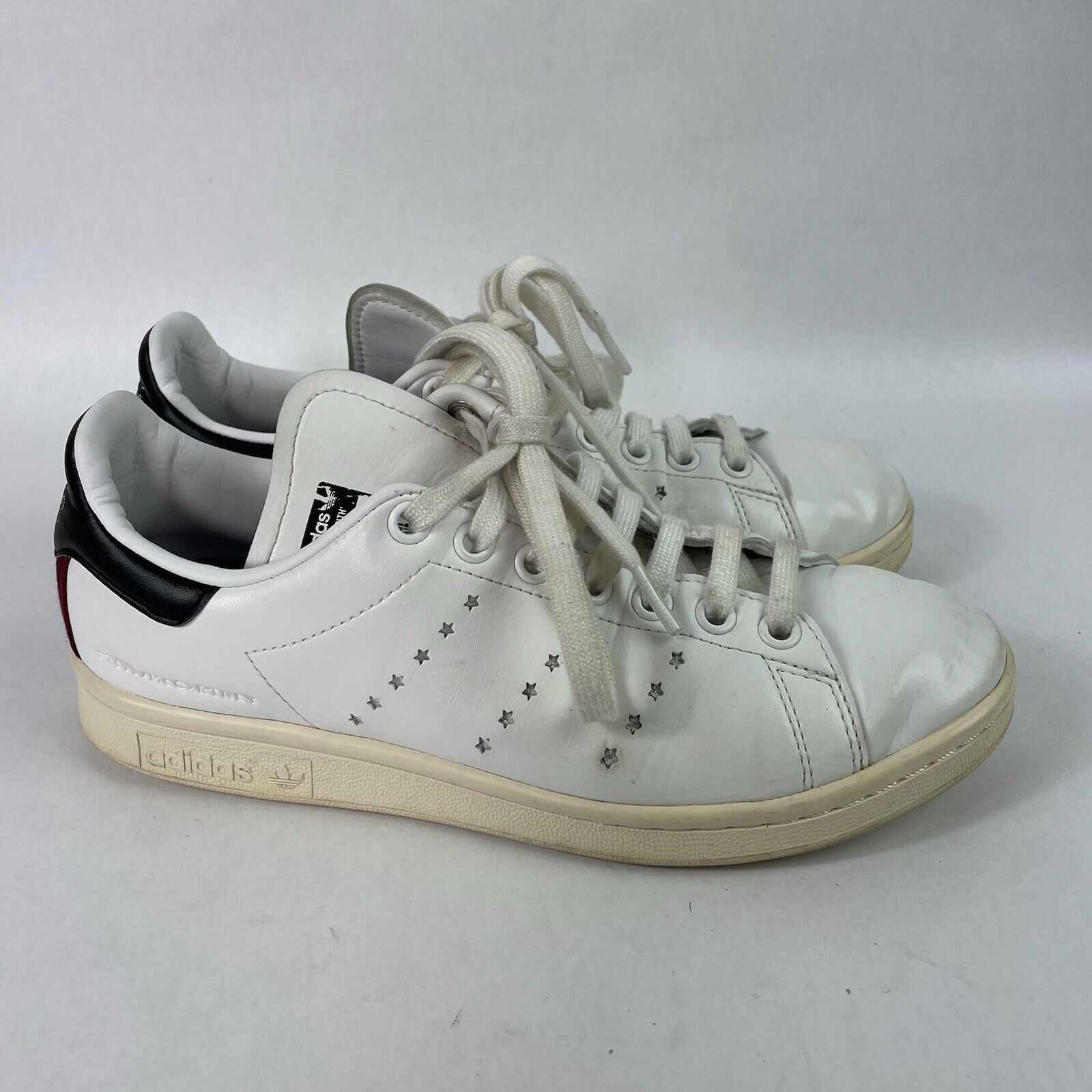 skandale I mængde tæmme Adidas Stella McCartney Stan Smith Low Top White Sneaker Shoes 7.5 G26984 |  eBay