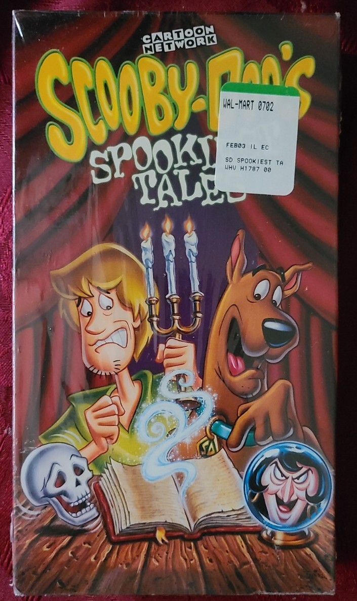 Scooby-Doos Spookiest Tales VHS (2001) Brand New Factory