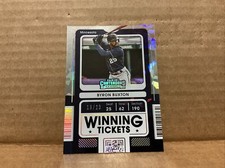 2021 Panini Contenders Winning Tickets Cracked Ice #4 Byron Buxton /23