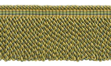 Mermaid 3" Bullion Fringe with Fancy Woven Header [By the Yard]
