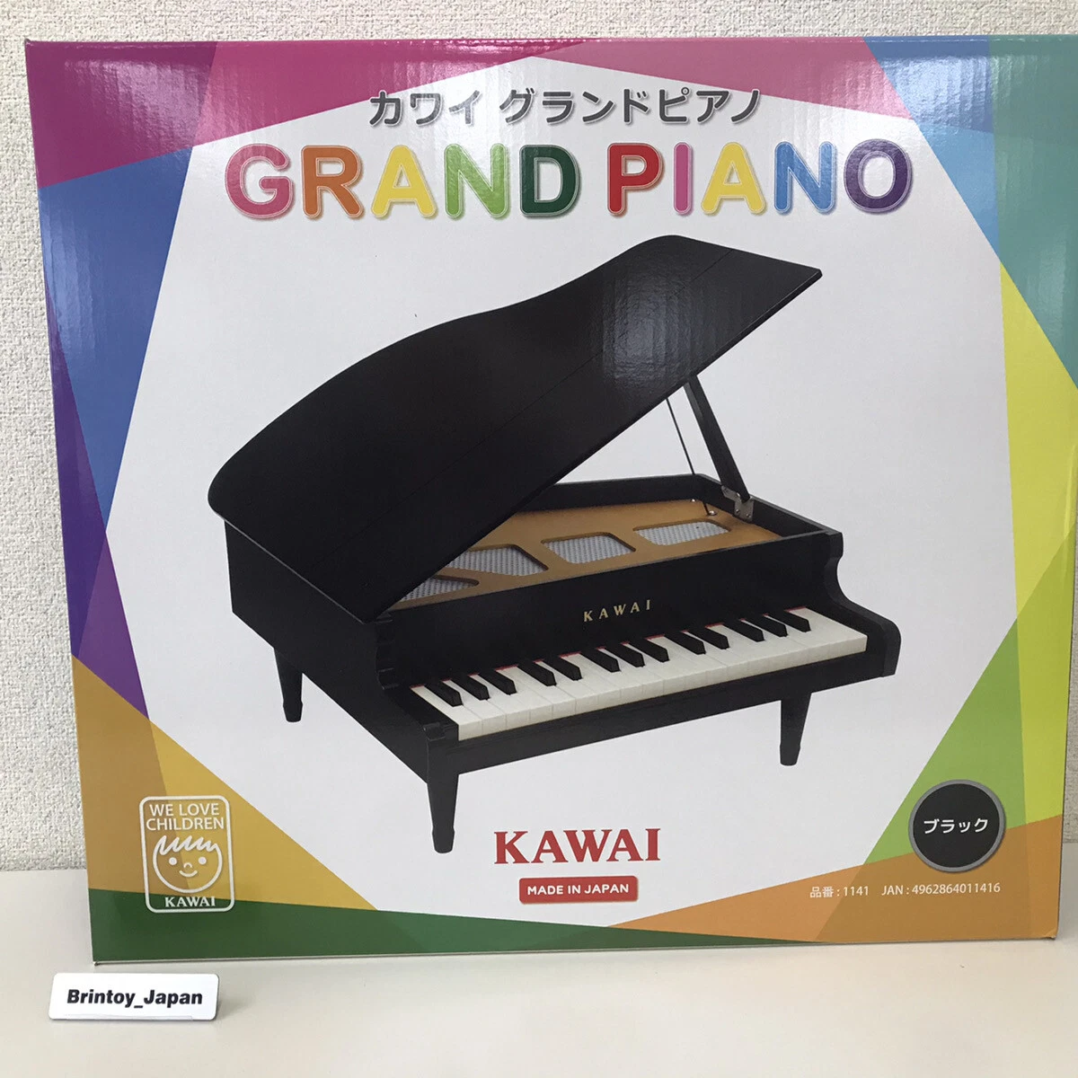 KAWAI Mini Grand Piano 32 Key Toy Piano Black Made In Japan 1141 Fast  Shipping 