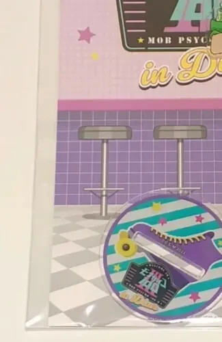 Mob Psycho 100 Amo Cafe 2024 Katsuya Serizawa Acrylic Stand Figure