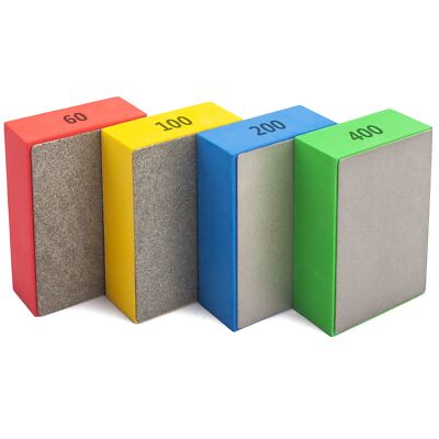 Diamond Hand Polishing Pads Sanding Ceramics Glass Tile Concrete Stone Marble
