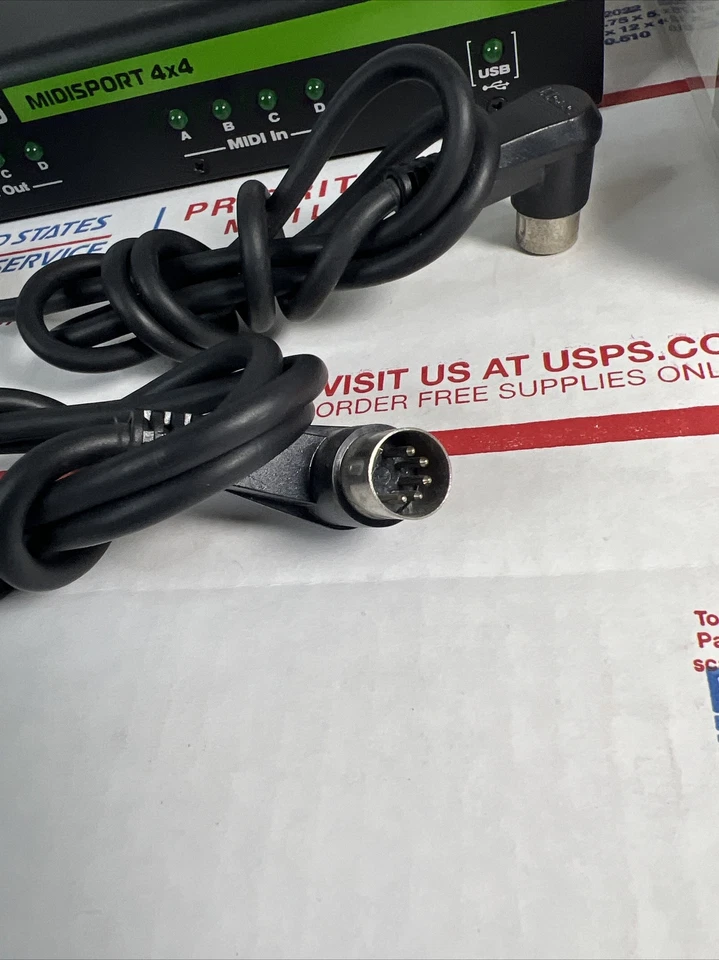 M-Audio MIDISport 4X4 Anniversary Edition 4-in/4-out MIDI - SAME DAY - WARRANTY - Image 4 of 4