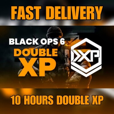   FAST DELIVERY   10 Hours Double XP Call of Duty Black Ops 6 COD BO6 CODE 2XP