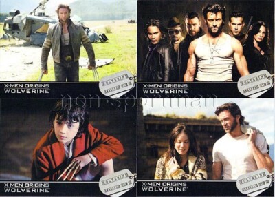 X-MEN THE MOVIE 1,2,3, ORIGINS WOLVERINE SETS (ALL FOUR MOVIE SETS