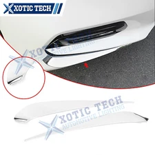 For Honda Accord Stainless Steel Exterior Front Bumper Corner Edge Guard Cover