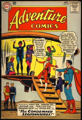 ADVENTURE COMICS #313 1963 FN- Legion Of Super-Heroes LEGION Of SUPER PETS 