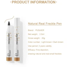 Faux Freckles Pen Stamp Makeup Natural Liquid Freckle Skin Eyebrow Eyeliner Tool