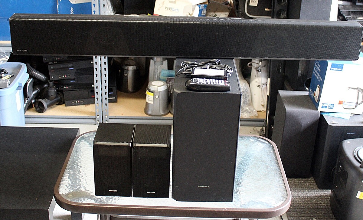 Samsung Surround Sound Bar Setup SAMSUNG 500W CH DOLBY