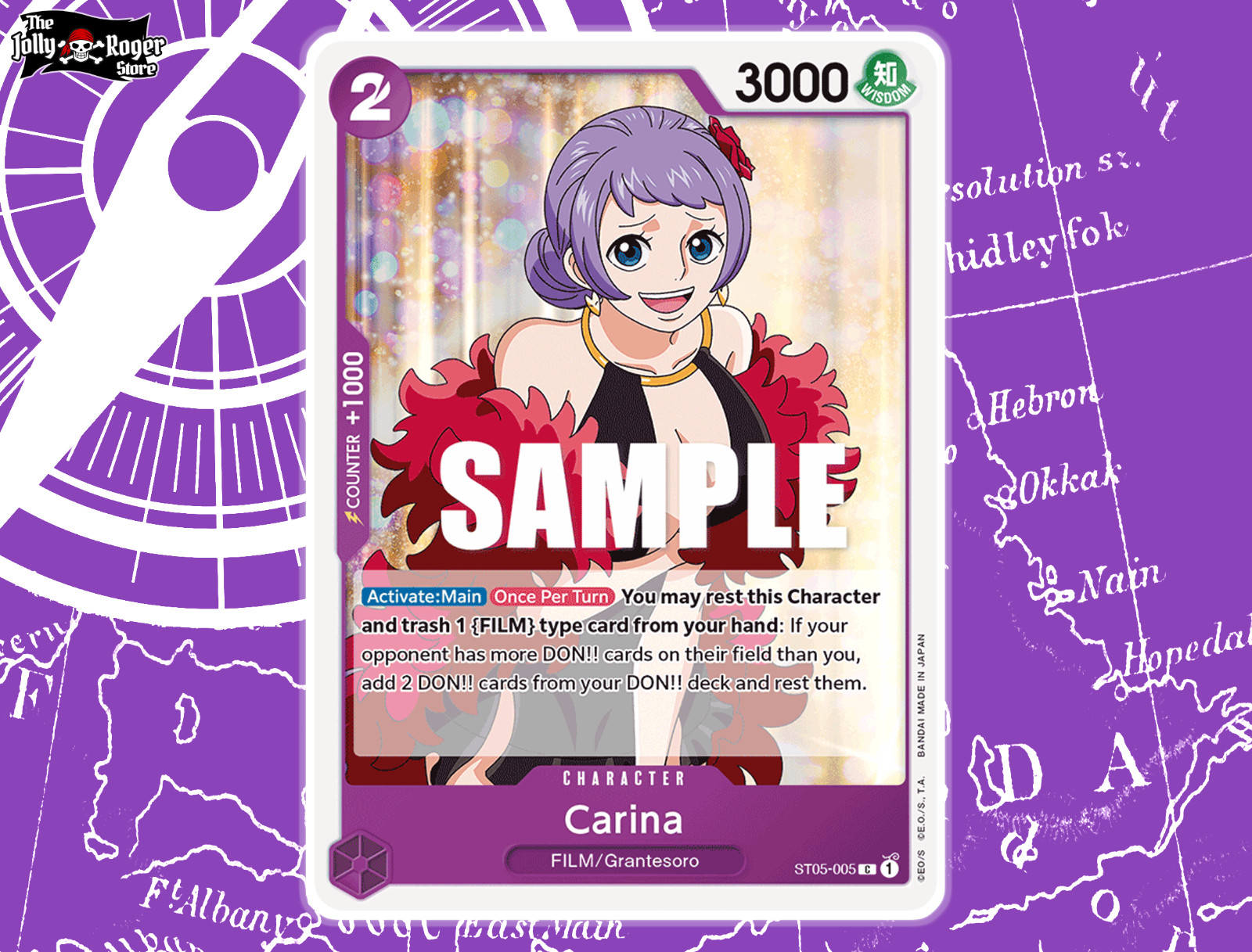 ST05-005 - Carina | ONE PIECE Card Game
