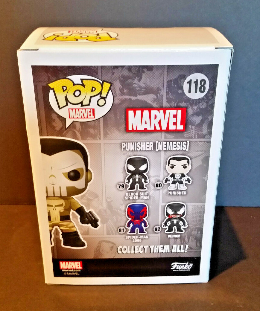 POP! FUNKO PUNISHER [NEMESIS] #118 Figure NRFP! Marvel | eBay