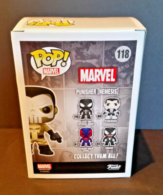 POP! FUNKO PUNISHER [NEMESIS] #118 Figure NRFP! Marvel | eBay