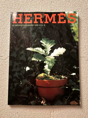 LE MONDE D'HERMES 1998 Catalog Margiela Vol.1 & 2 Set Japanese