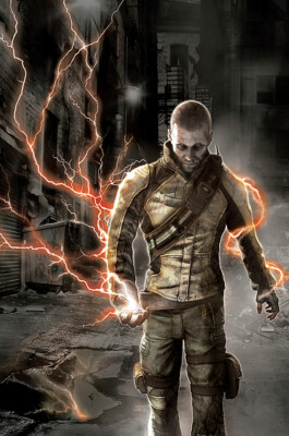 Infamous Cole PS4 PS3 2 Second Son Premium POSTER MADE IN USA - INF005